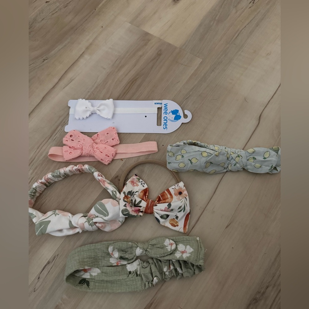 Selection of baby girl headbands